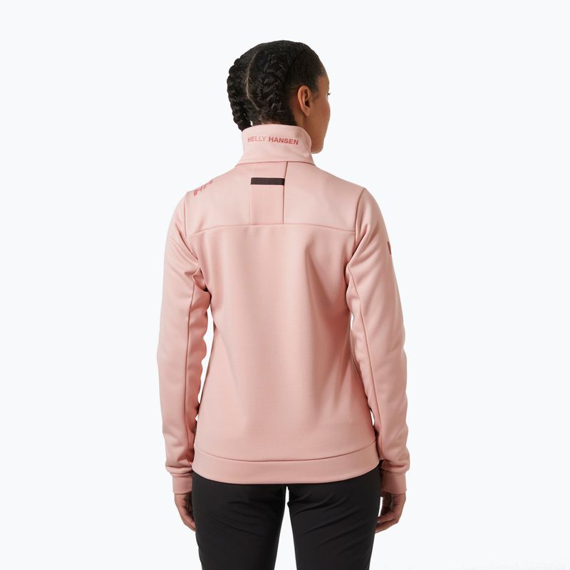 Women's sailing sweatshirt Helly Hansen Crew Fleece pink salt 2