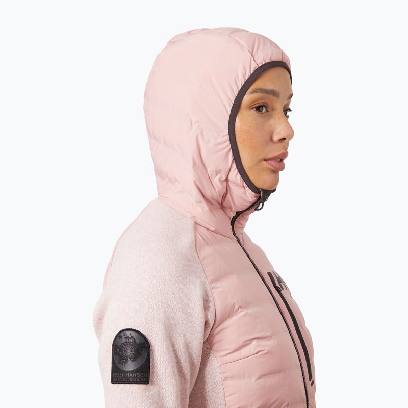 Helly Hansen women's sailing jacket Arctic Ocean Hybrid Insulator pink salt 3