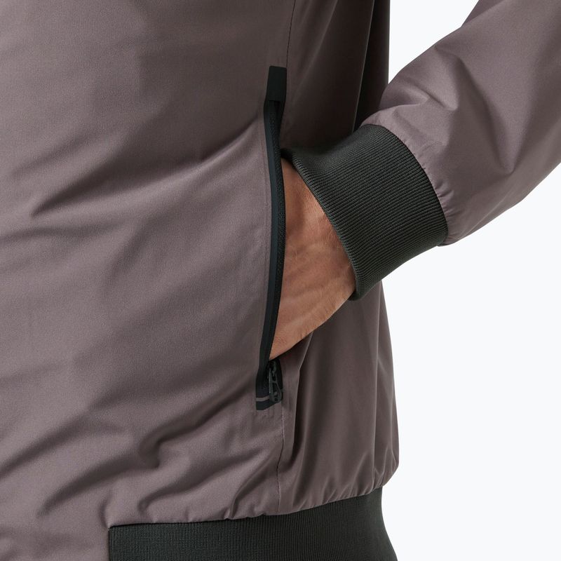 Men's Helly Hansen HP Racing Lifaloft Bomber sailing jacket sparrow grey 4