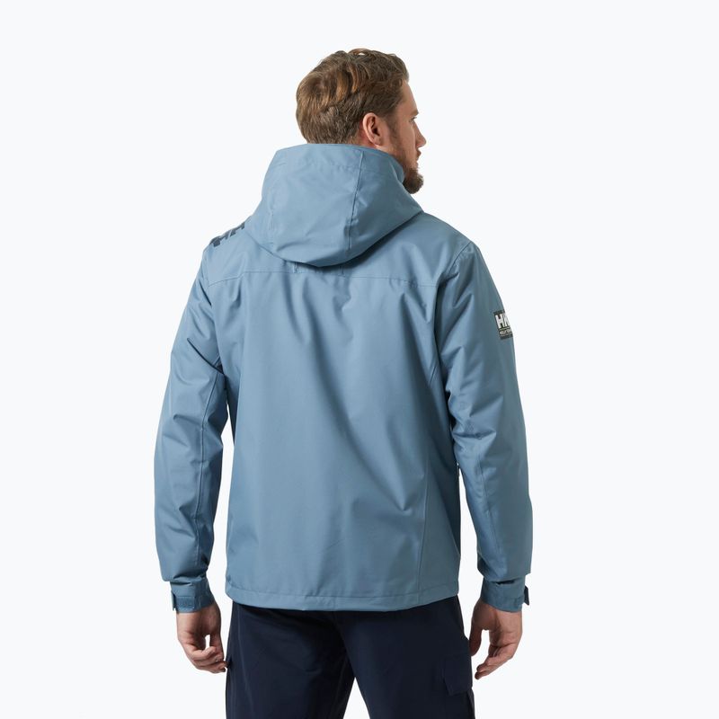 Men's sailing jacket Helly Hansen Crew Hooded Midlayer 2 washed navy 2