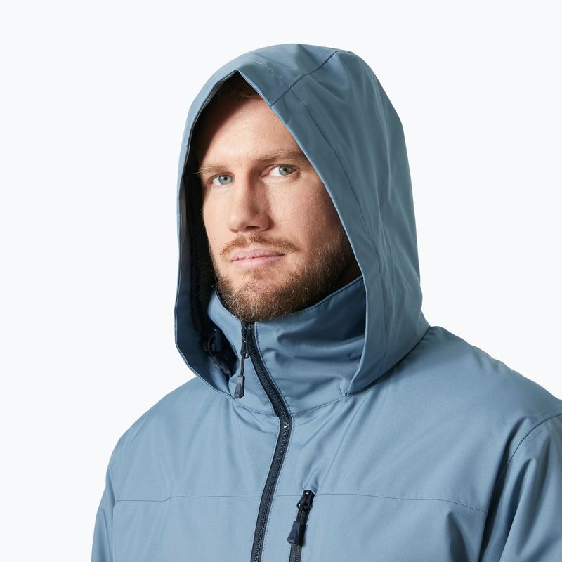 Men's sailing jacket Helly Hansen Crew Hooded Midlayer 2 washed navy 3