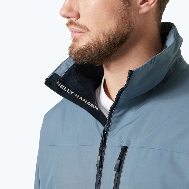 Men's sailing jacket Helly Hansen Crew Midlayer 2 washed navy 3