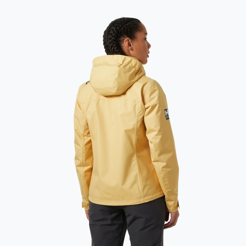 Women's sailing jacket Helly Hansen Crew Hooded Midlayer 2.0 sand 2