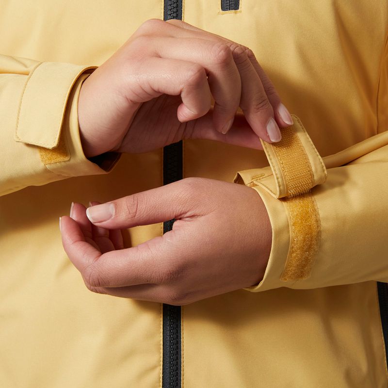 Women's sailing jacket Helly Hansen Crew Hooded Midlayer 2.0 sand 6