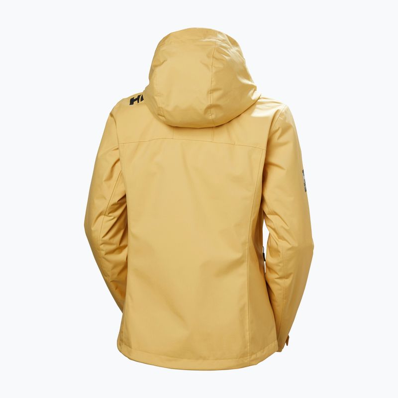 Women's sailing jacket Helly Hansen Crew Hooded Midlayer 2.0 sand 10