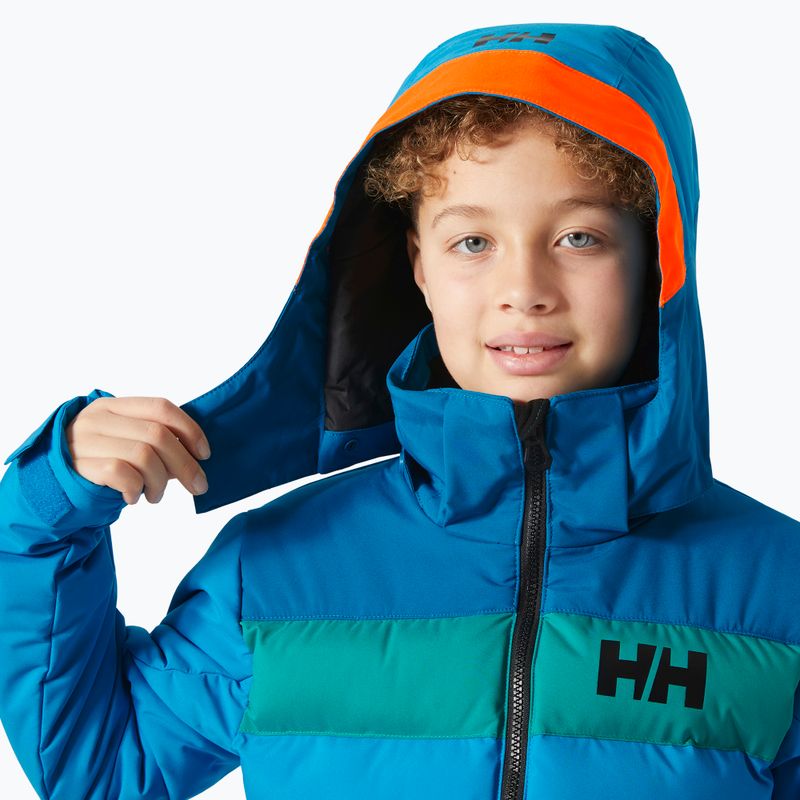 Helly Hansen children's ski jacket Cyclone neptune blue 3