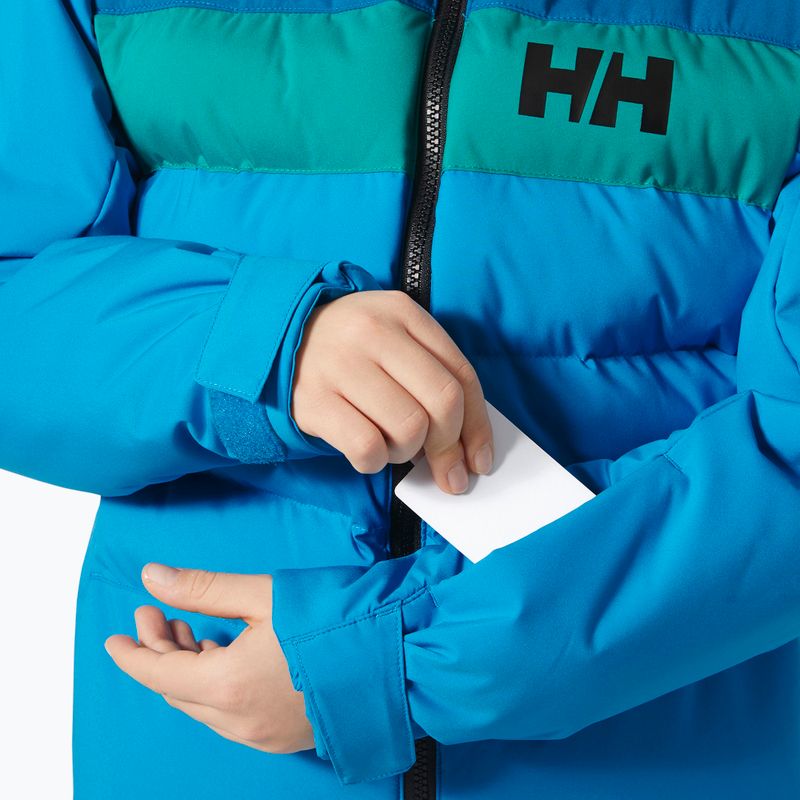 Helly Hansen children's ski jacket Cyclone neptune blue 4