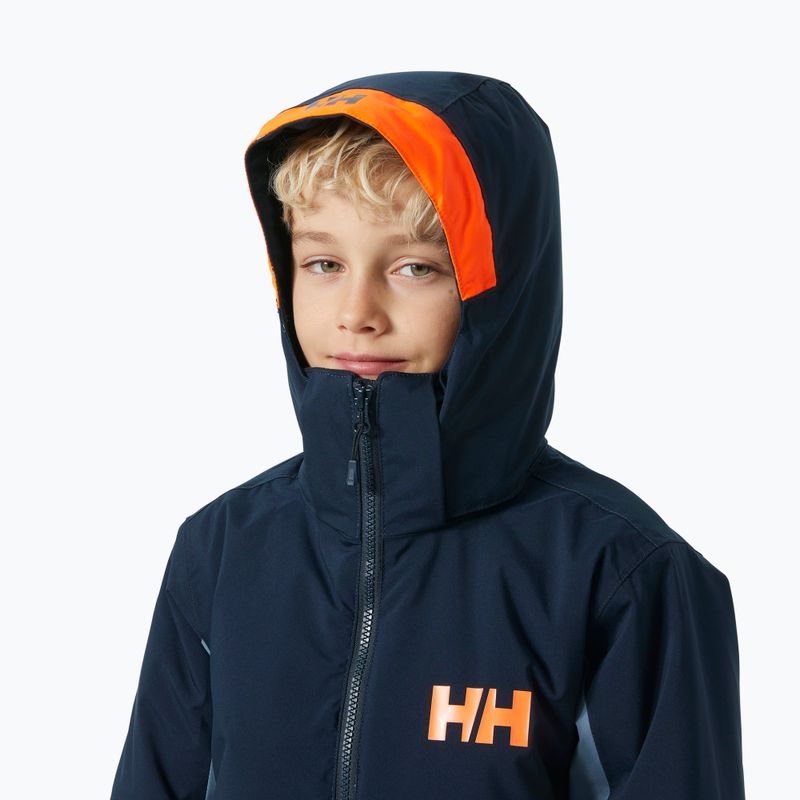 Helly Hansen children's ski jacket Quest navy 3