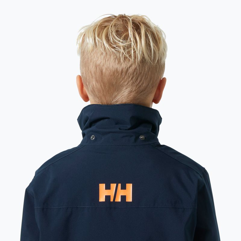 Helly Hansen children's ski jacket Quest navy 4