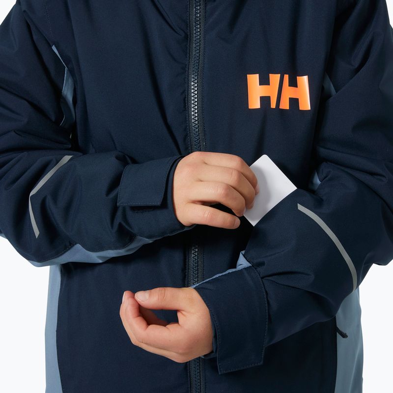 Helly Hansen children's ski jacket Quest navy 5