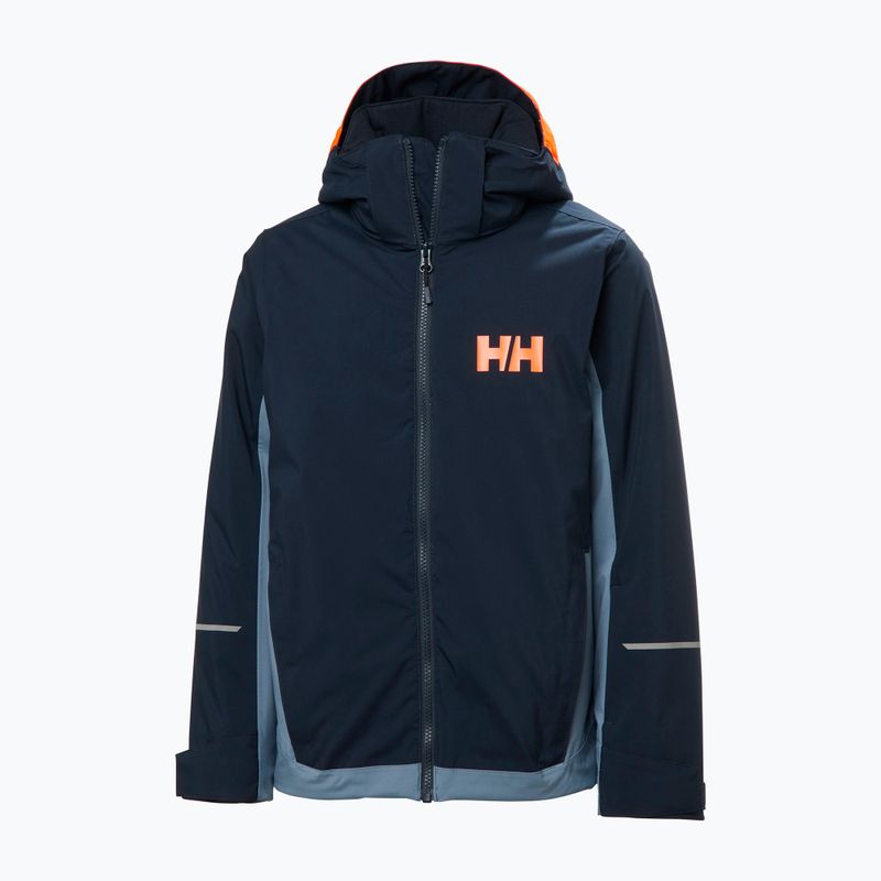Helly Hansen children's ski jacket Quest navy 8