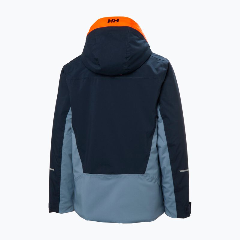 Helly Hansen children's ski jacket Quest navy 9