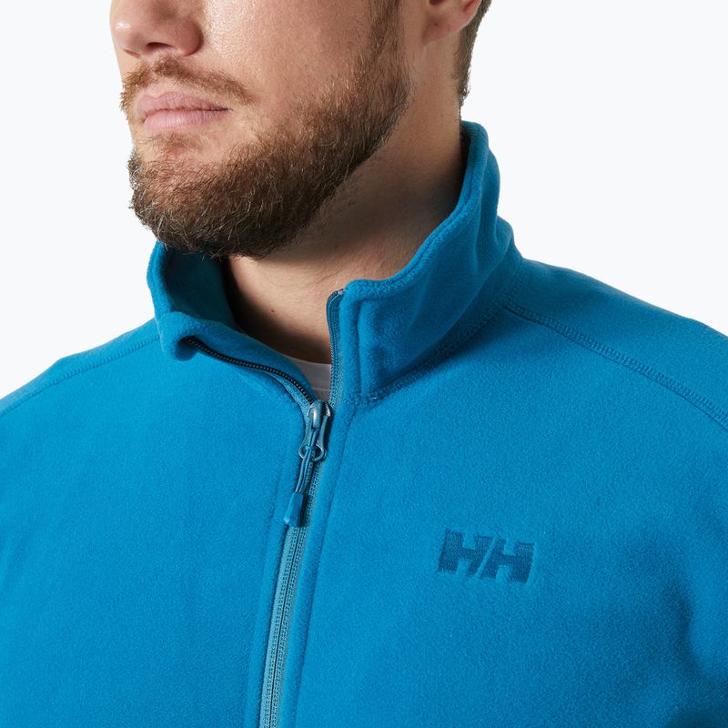 Men's Helly Hansen Daybreaker trekking sweatshirt cerulean blue 3