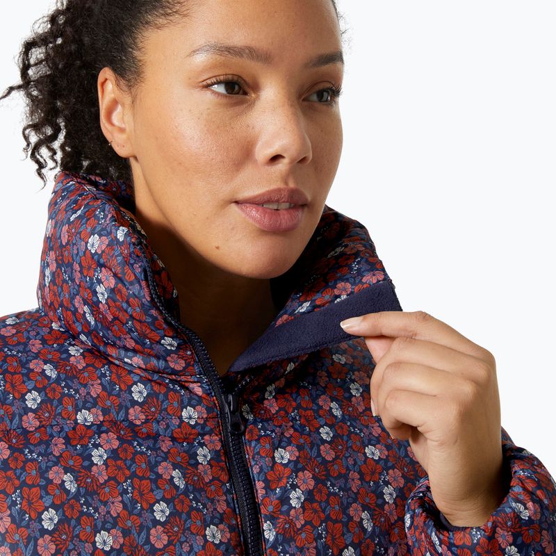 Helly Hansen women's Jade Puffer jacket navy floral aop 3