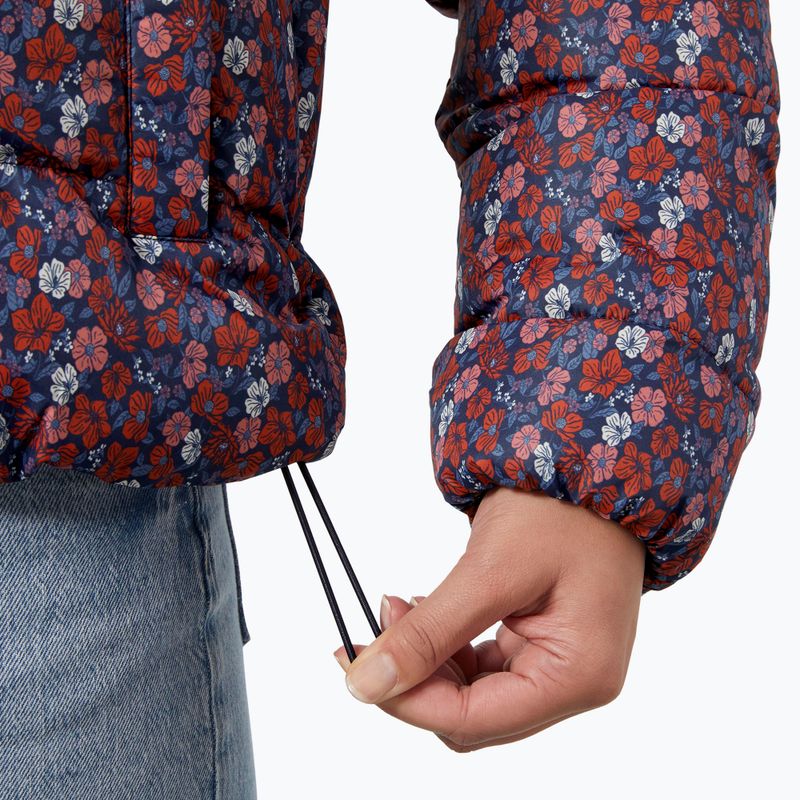 Helly Hansen women's Jade Puffer jacket navy floral aop 5
