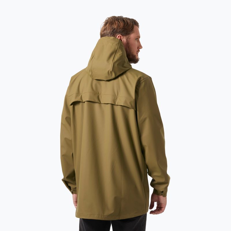 Men's Helly Hansen Moss Rain Jacket sepia 2