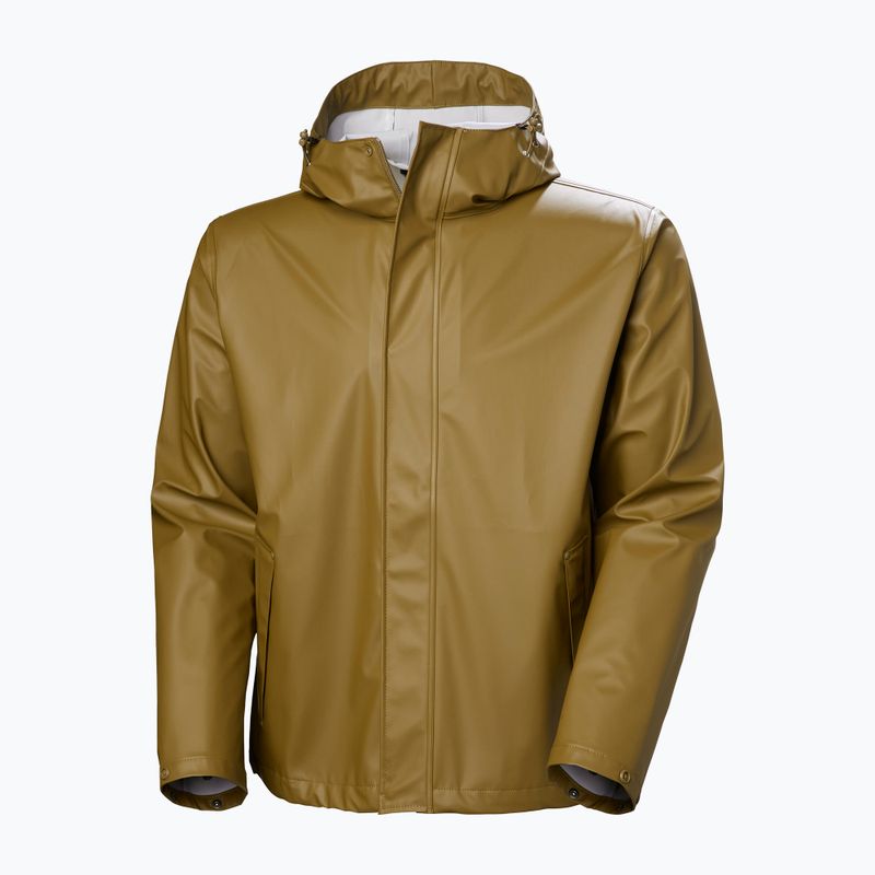 Helly Hansen men's rain jacket Moss sepia 6