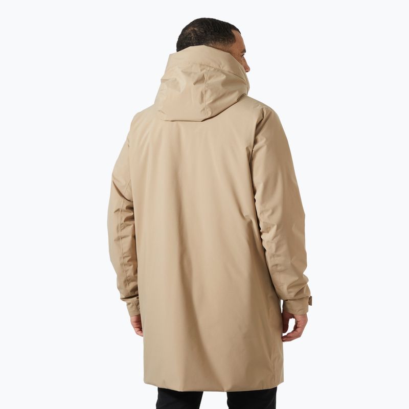 Men's Helly Hansen Munich Insulated pebble rain jacket 2