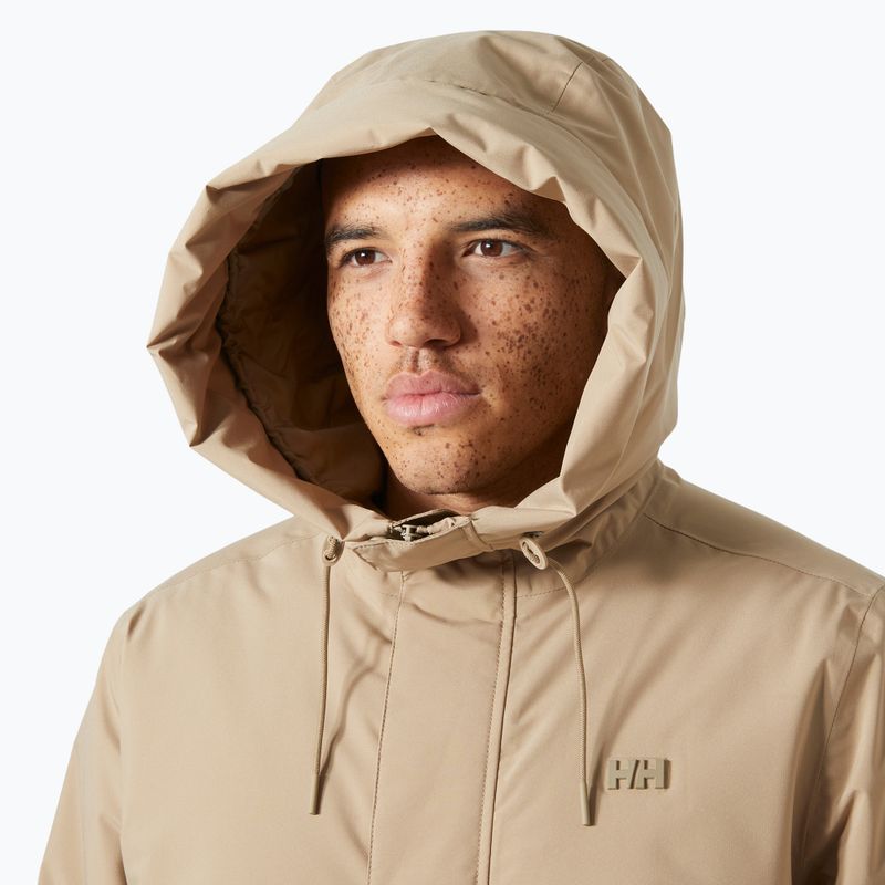 Men's Helly Hansen Munich Insulated pebble rain jacket 3
