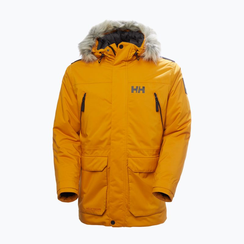 Men's winter jacket Helly Hansen Reine Parka mustard