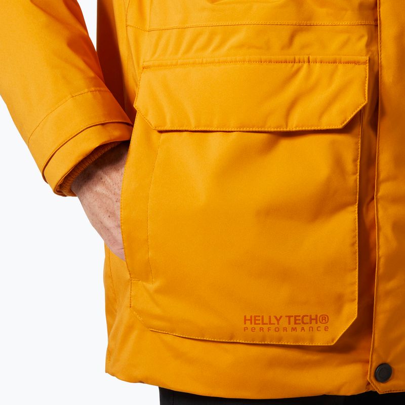 Men's winter jacket Helly Hansen Reine Parka mustard 6