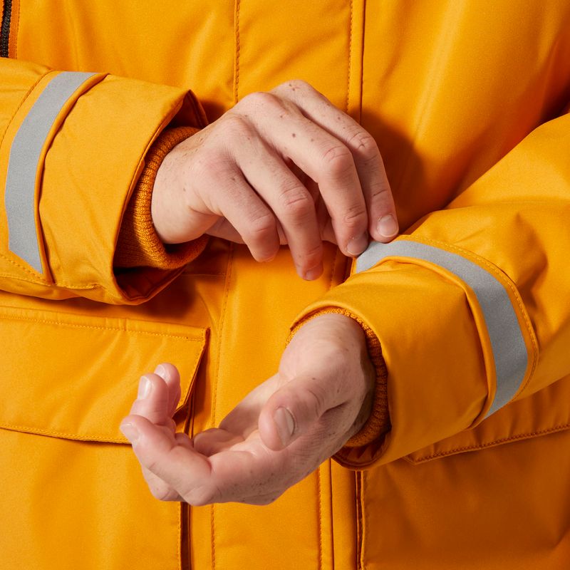 Men's winter jacket Helly Hansen Reine Parka mustard 7