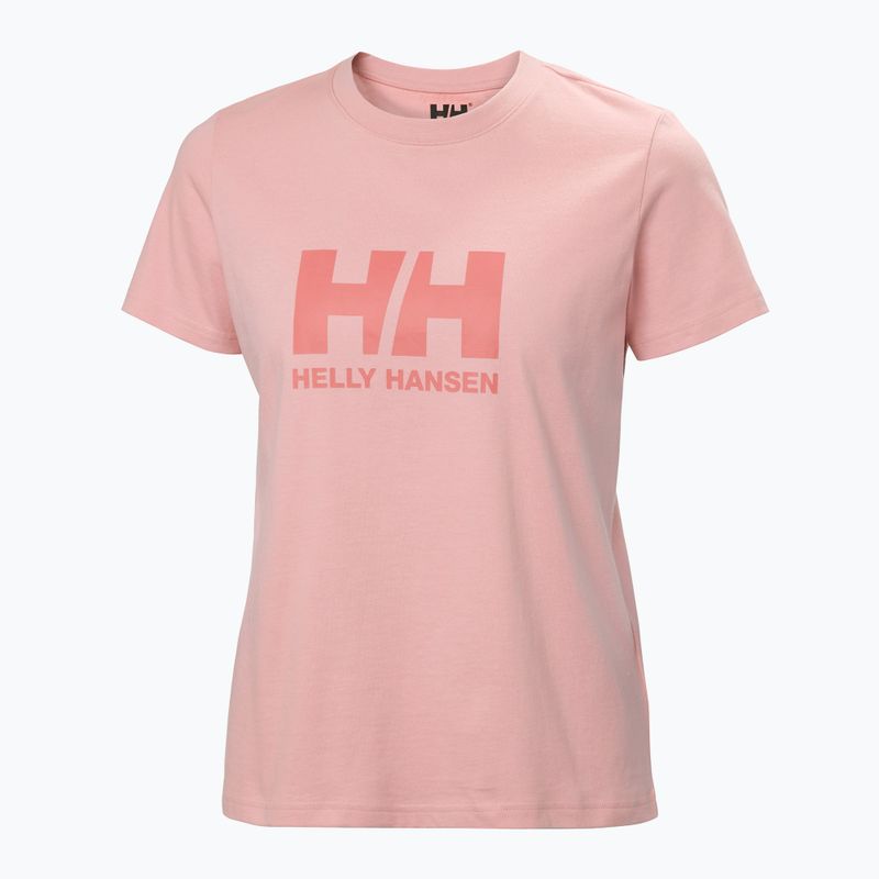 Helly Hansen women's T-shirt Logo 3.0 pink salt 4