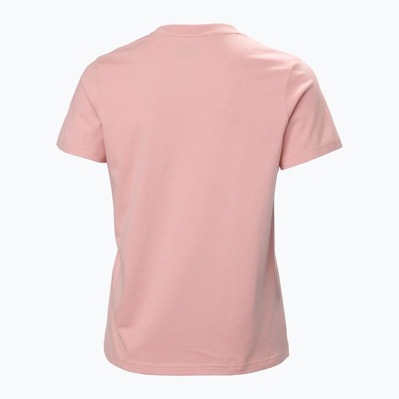 Helly Hansen women's T-shirt Logo 3.0 pink salt 5
