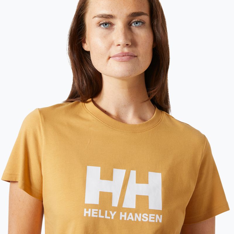 Helly Hansen women's t-shirt Logo 3.0 sand 3
