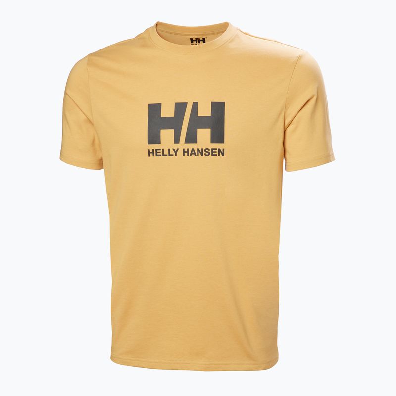 Men's Helly Hansen Logo 3.0 sand T-shirt 4