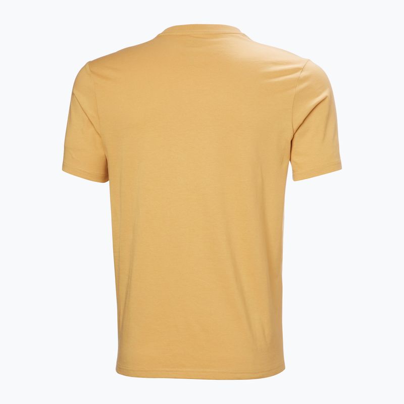 Men's Helly Hansen Logo 3.0 sand T-shirt 5