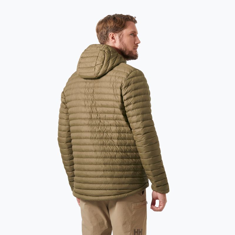 Helly Hansen men's winter jacket Sirdal Hooded Insulator bedrock 2