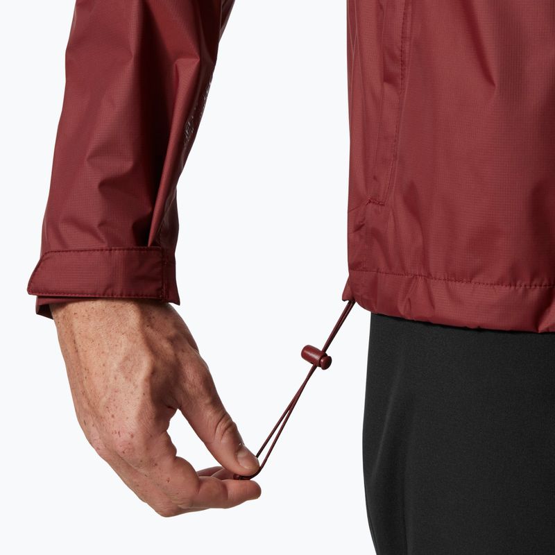 Helly Hansen men's rain jacket Loke mars red 5