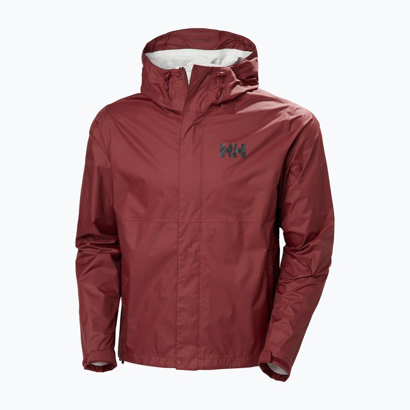 Helly Hansen men's rain jacket Loke mars red 7