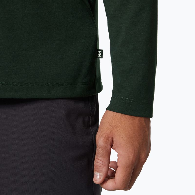 Men's Helly Hansen Skog Graphic dark jungle longsleeve 4