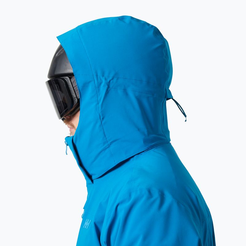Men's ski jacket Helly Hansen Alpha Lifaloft cerulean blue 3