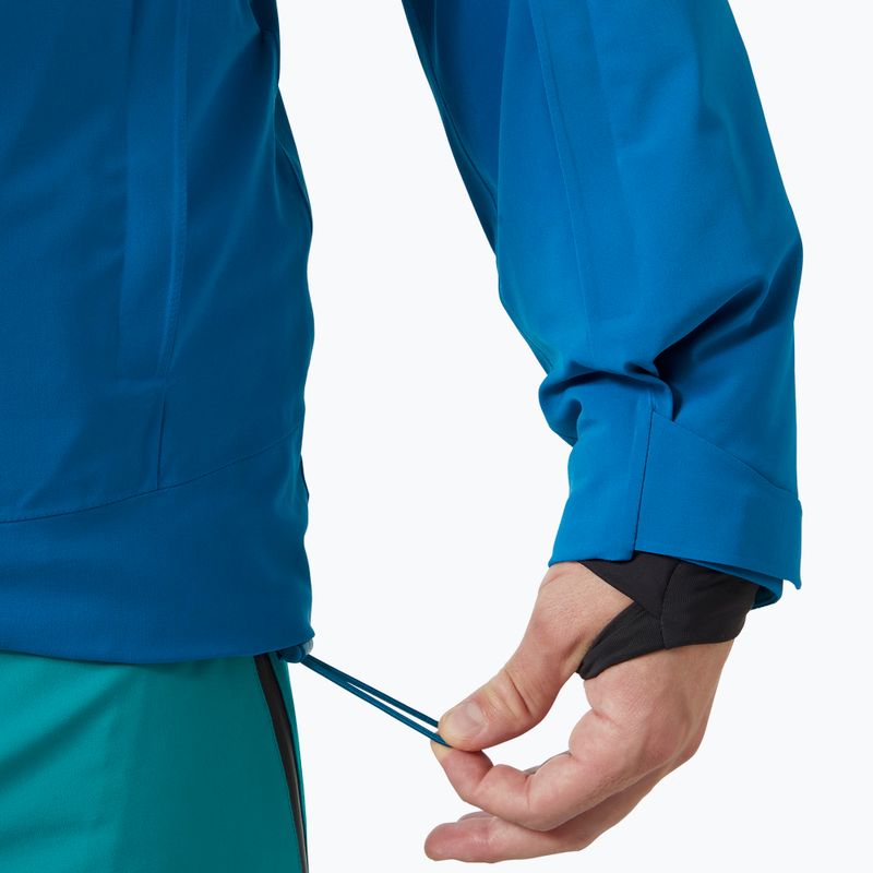 Men's ski jacket Helly Hansen Alpha Lifaloft cerulean blue 8