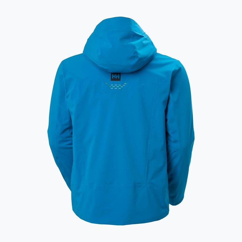 Men's ski jacket Helly Hansen Alpha Lifaloft cerulean blue 11