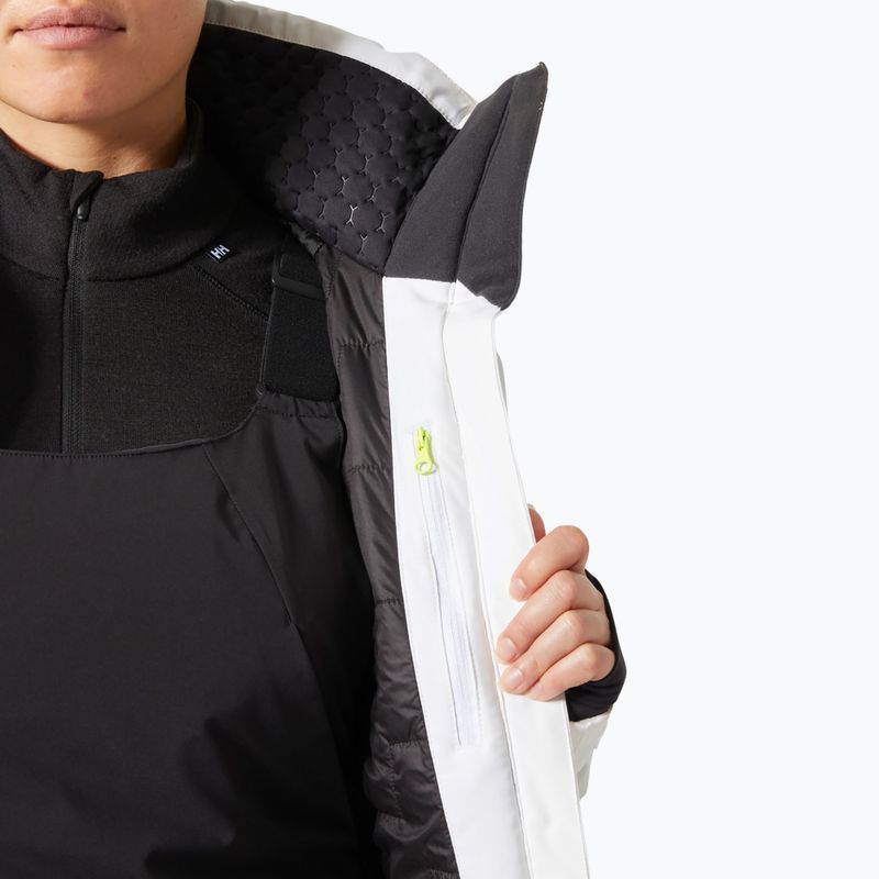 Women's ski jacket Helly Hansen Alphelia Lifaloft white 9