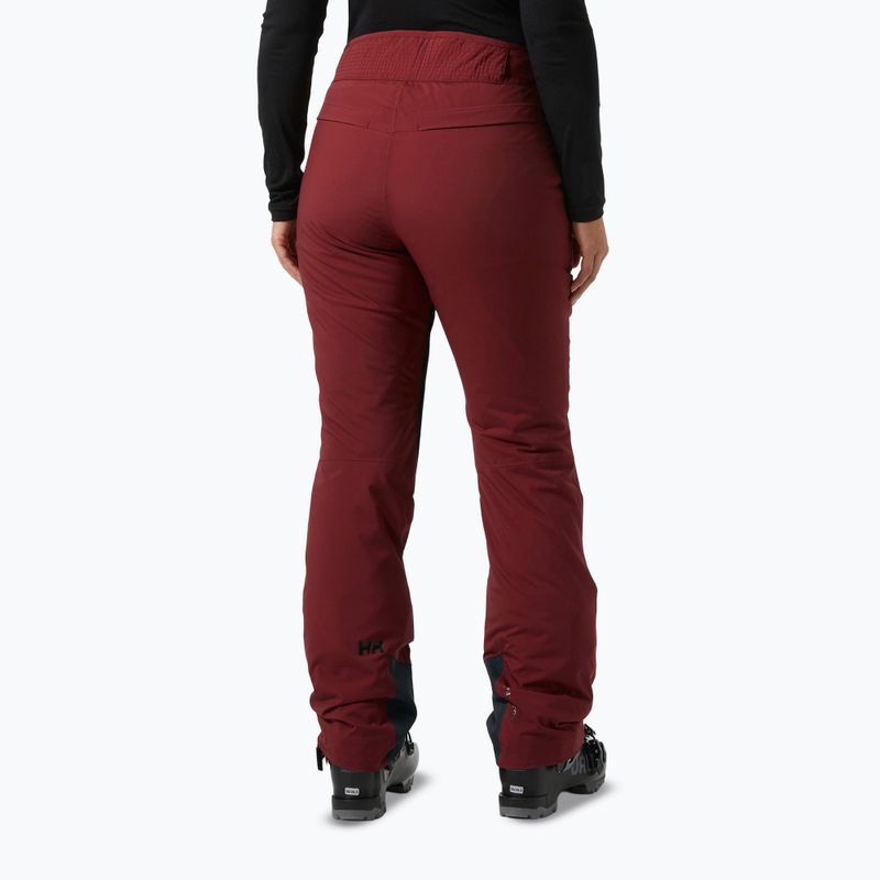 Women's ski trousers Helly Hansen Legendary Insulated mars red 2