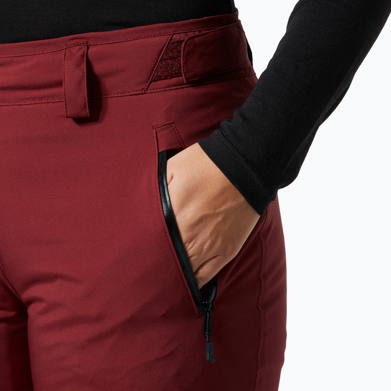 Women's ski trousers Helly Hansen Legendary Insulated mars red 4