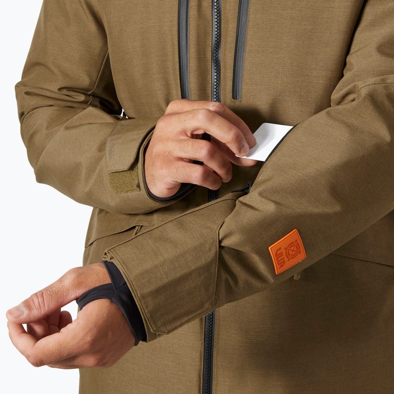 Helly Hansen men's ski jacket Garibaldi 2.0 sepia 5