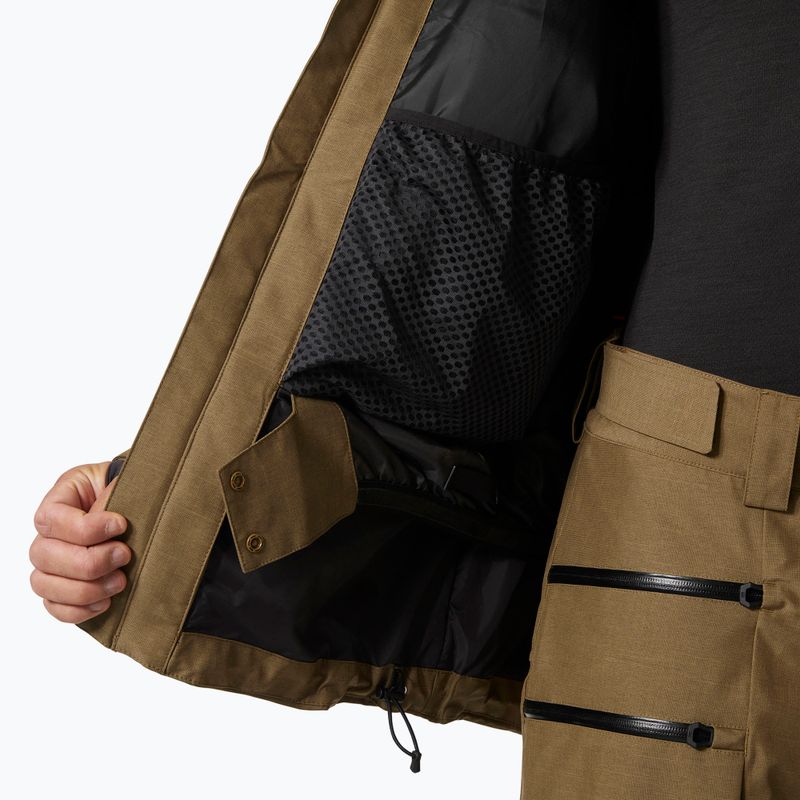 Helly Hansen men's ski jacket Garibaldi 2.0 sepia 7