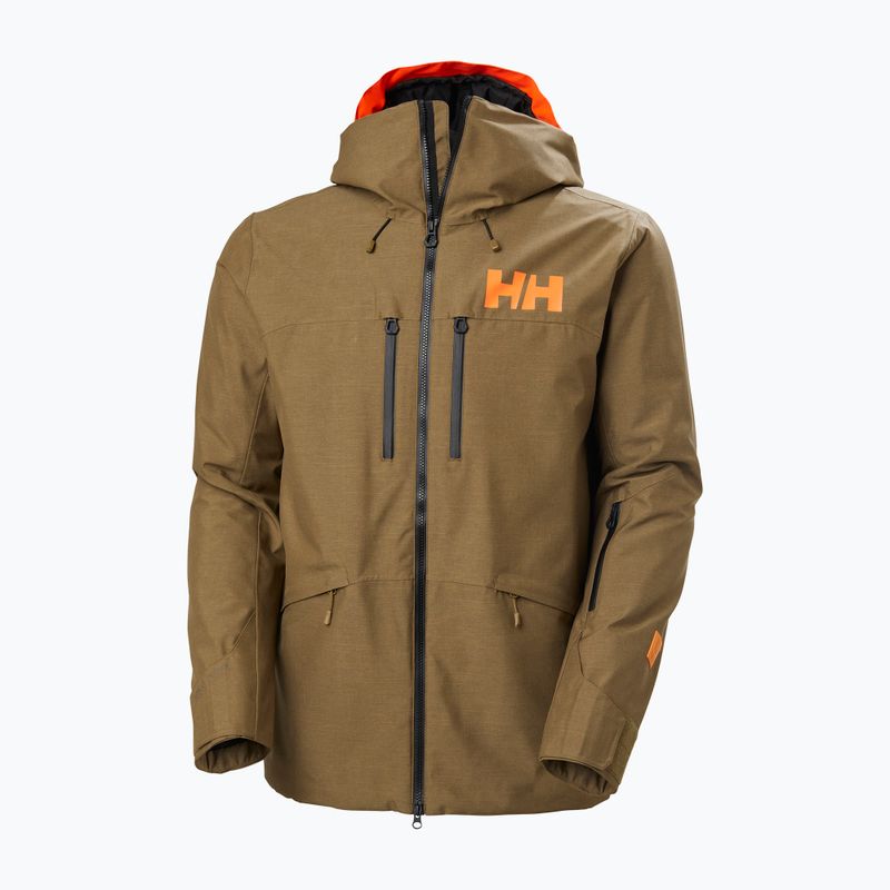 Helly Hansen men's ski jacket Garibaldi 2.0 sepia 9