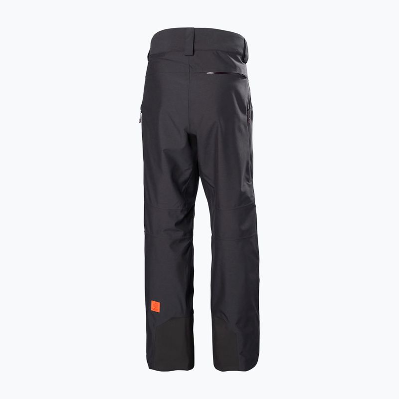 Men's ski trousers Helly Hansen Garibaldi 2.0 black grape 8