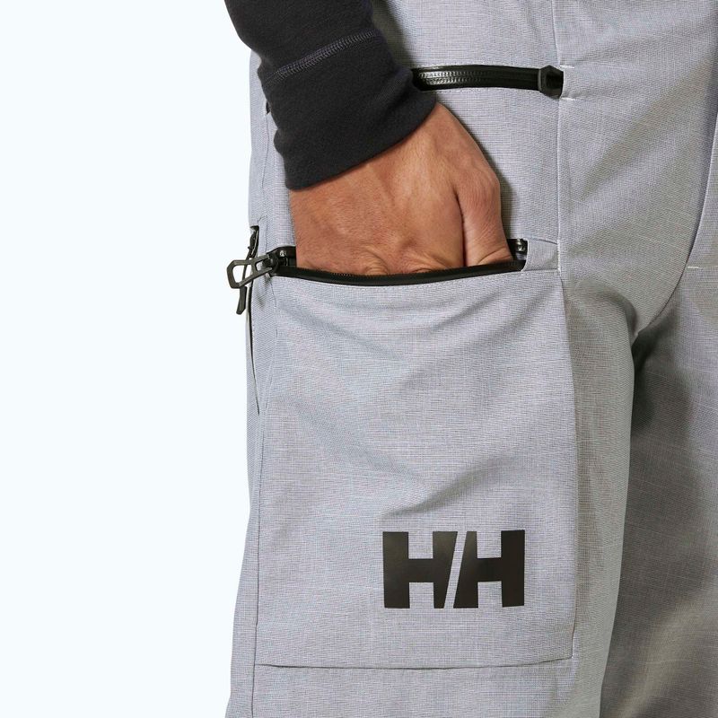 Men's ski trousers Helly Hansen Garibaldi 2.0 grey/melange 4