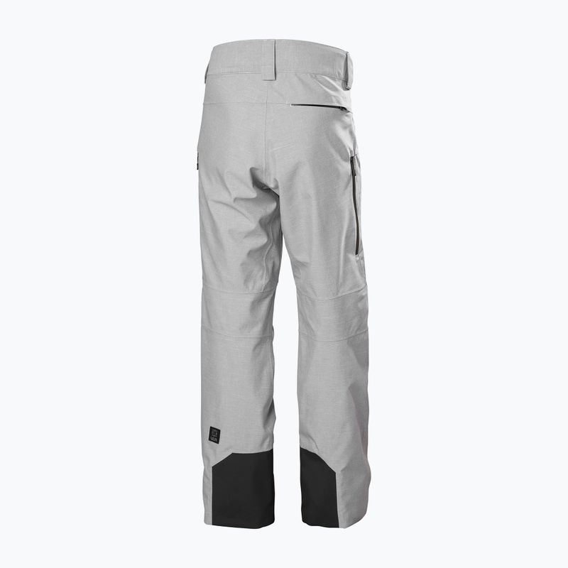 Men's ski trousers Helly Hansen Garibaldi 2.0 grey/melange 7
