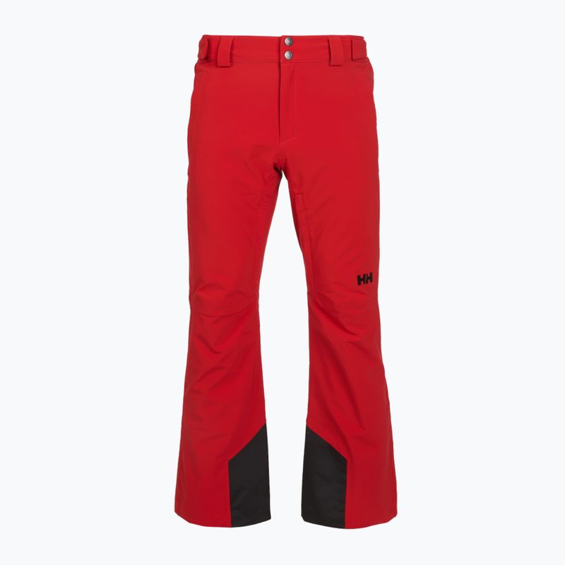 Men's ski trousers Helly Hansen Rapid red