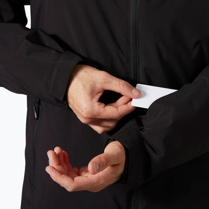 Men's ski jacket Helly Hansen Alpine Insulated black 5