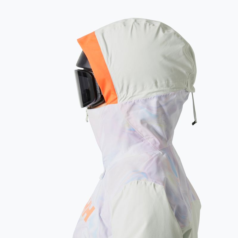 Women's ski jacket Helly Hansen Powchaser 2.0 reflections aop 3
